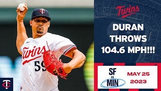 Giants vs Twins Game Highlights 52423  MLB Highlights [upl. by Berni]