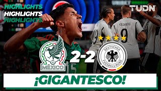 México 22 Alemania  HIGHLIGHTS  Amistoso Internacional  TUDN [upl. by Barrie609]