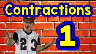 Contractions 1  English Song for Kids  Reading amp Writing Skills  Grammar  Jack Hartmann [upl. by Cally110]