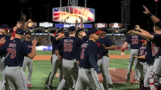 MLB The Show 21 Year 4 franchise 2024 World Series game 5 Cleveland wins the World Series [upl. by Asseret]