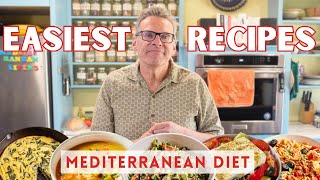 10 Easy Mediterranean Recipes  Mediterranean Diet for Beginners [upl. by Cowley906]