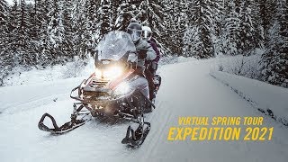 2021 SkiDoo Virtual Tour Expedition SE Walk Around [upl. by Narmak]