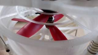 Contrarotating propellers Mod for the printable singlecopter 2 [upl. by Vasileior]