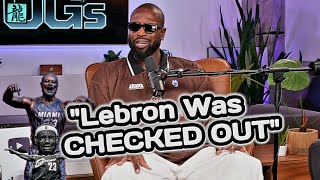 Dwyane Wade Unfiltered on Lebron Ditching Him Big 3 Bosh Praise etc [upl. by Nohshan]