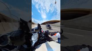 Suzuki GSXR 750 vs Kawasaki 636 zx6r gsxr kawasaki suzuki [upl. by Ettenowtna]