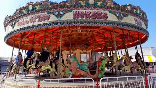 Gallopers Great Yarmouth Pleasure Beach April 2022 [upl. by Compte]