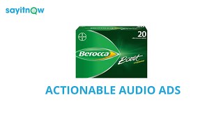 Berocca Boost  Actionable Audio Ad [upl. by Howe]