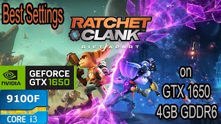 Ratchet amp Clank Rift Apart on GTX 1650  i3 9100F [upl. by Crandell359]