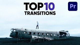 Top 10 Free Seamless Transitions for Premiere Pro  2023 [upl. by Najed]