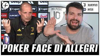 quotNON È DECISIVA LORO I FAVORITIquot  Conferenza Stampa Allegri Pre Juventus Inter [upl. by Ilat]