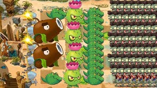 Pvz 2  Guacodile Homing Thistle and Parsnip vs all Zombies [upl. by Losiram]