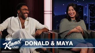 Donald Glover amp Maya Erskine on Mr amp Mrs Smith Season 1 Cliffhanger amp Casting Their Moms [upl. by Claribel350]