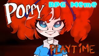 RPG meme  poppy playtime  flash and blood warning [upl. by Noreht922]