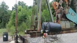 An OIL WELL in South Central Illinois [upl. by Ydnik]