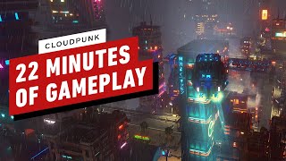 22 Minutes of Cloudpunk Gameplay [upl. by Yelsa688]