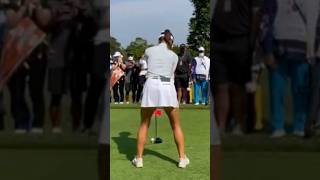 LPGA No1 quotLydia Koquot Smooth Slow Motion Swings Iron amp Driver [upl. by Risser]