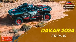 Dakar 2024  Resumen de la etapa 10 Al UlaAl Ula [upl. by Anirtac436]