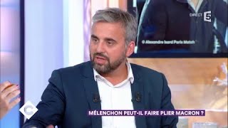 Alexis Corbière  Mélenchon peutil faire plier Macron   C à Vous  20092017 [upl. by Nevs]