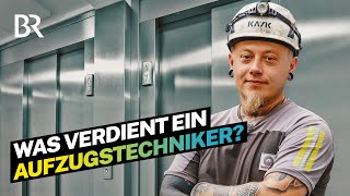 TechnikJob als Quereinsteiger Krisensicherer Beruf als Aufzugstechniker  Lohnt sich das  BR [upl. by Haek]