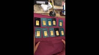 MCM Unboxing Video of 10 Perth Mint 1 Ounce Gold Bars [upl. by Shakespeare]