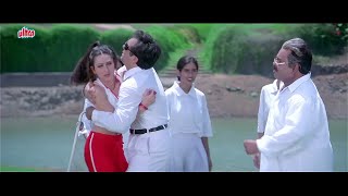 Ladki Ko Dekh Kar Govinda Ne Andhe Banne Ki Acting Ki Aur Lagaya Uske Gale  Govinda Comedy Scene [upl. by Ahsemak146]