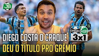 🔵 CRAQUE DO CAMPEONATO DIEGO COSTA DEU O TÍTULO PARA O GRÊMIO [upl. by Peterus]