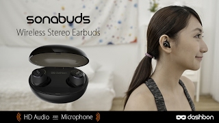 SonaBuds Wireless Stereo Earbuds [upl. by Ellenig]