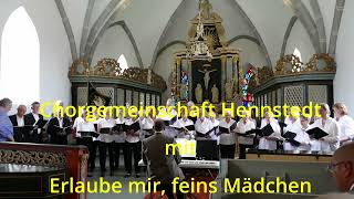 CG Hennstedt Erlaube mir feins Mädchen [upl. by Anaejer]