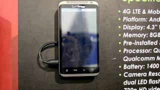 HTC Thunderbolt for Verizon First Look [upl. by Ramed623]