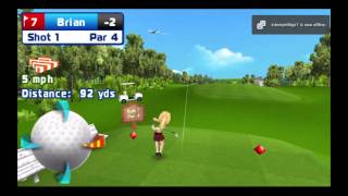 Lets Golf PS3PSP Gameplay [upl. by Aetnuahs]