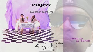 Slow Down  Vanjess  Ride amp Vibe  DJ SUPER  2024  RnB [upl. by Atteuqaj213]