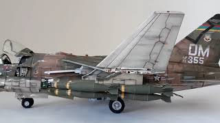 A7 D Corsair II Paper Model 133 GPM USA 🇺🇸 [upl. by Atirma]