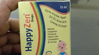 Happyzen drops a carminative digestive for infants [upl. by Phil]