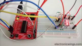 7 Segment Display with TI launchpad [upl. by Olraced]