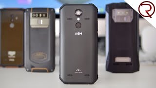 AGM A9 Rugged Smartphone Review  NFC Snapdragon Shockproof [upl. by Coray]