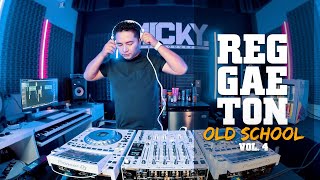 DJ Set  Old School Reggaeton Mix  4 By DJ MICKY Bo [upl. by Anoved]