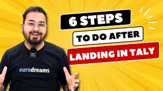 6 Steps to do after landing in Italy as an International Student [upl. by Revart]