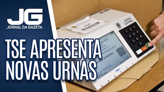 TSE apresenta novas urnas e promete mais segurança [upl. by Bel]