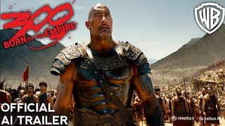 Zack Snyders 300 Born of an Empire  TRAILER  Dwayne Johnson  AI Generated [upl. by Nnanaej536]