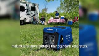 Westinghouse iGen4500 Super Quiet Portable Inverter Generator Review [upl. by Sherry]