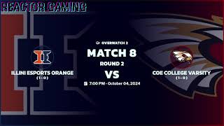 NECC OW  Week 2  Coe vs 13 Illini Orange [upl. by Shifra]