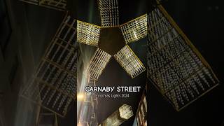 Christmas is here at Carnaby Street Plan to visit the christmas lights here london christmas [upl. by Adele]