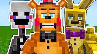 This is the BEST Minecraft FNAF Mod of ALL TIME [upl. by Rediah]