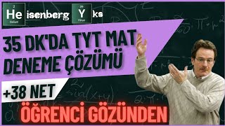 35 DKda TYT MATEMATİK DENEME ÇÖZÜMÜ 380 [upl. by Atikram]