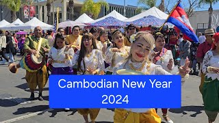 Cambodian New Year 2024 👍Long Beach CA in 4k khmer khmernewyear [upl. by Ymiaj]