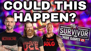 COULD THIS HAPPEN AT SURVIVOR SERIES WAR GAMES [upl. by Kei]