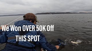 Fishing For Over 50000 From A Kayak Hobie BOS TOC Caddo Lake Day One [upl. by Asirrom67]