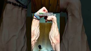 Veiny Forearms with Hand Grippers🔥🤔 veins forearms transformation handgripper [upl. by Ferren]