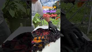 Double Swirl Halloween colors Tie Dye Shirt [upl. by Norma]