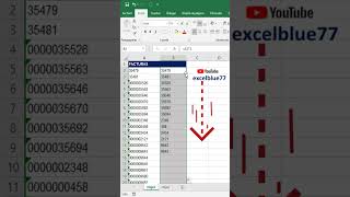 QUITAR CEROS A LA IZQUIERDA excel exceltutorial excelblue [upl. by Lyrad351]